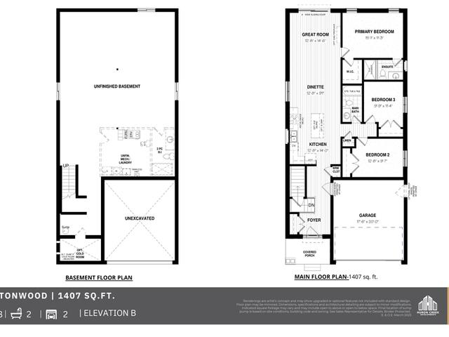 The Cottonwood - Elevation B