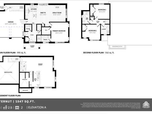 Butternut - Elevation A