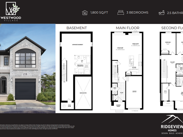 The Langdon - Elevation B - Phase 2