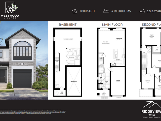 The Langdon 4 Beds - Elevation A - Phase 2
